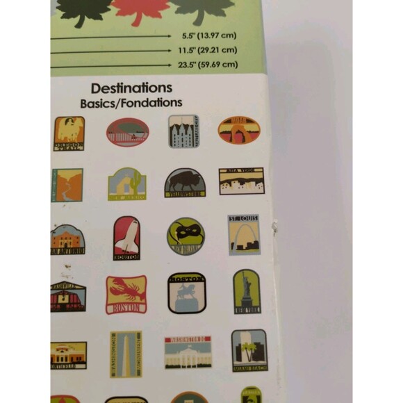 CRICUT CARTRIDGE - Destinations "Shapes" Cartridges Kit - Picture 10 of 16